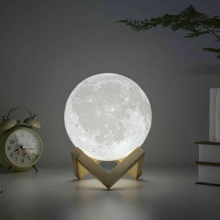 Moon Lamp With Stand