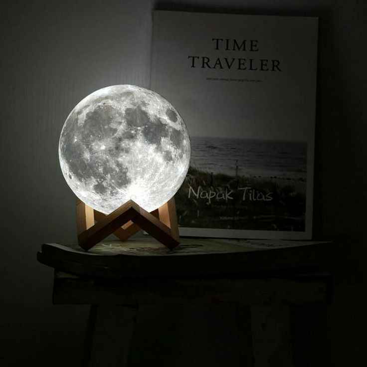 Moon Lamp With Stand