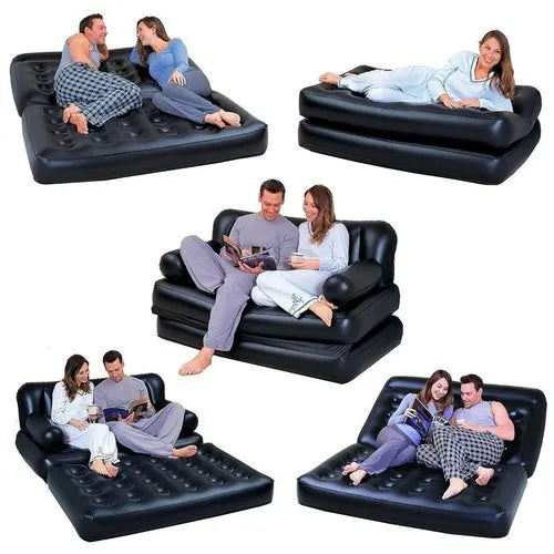 Tweleved 5-in-1 Inflatable Sofa Cum Bed