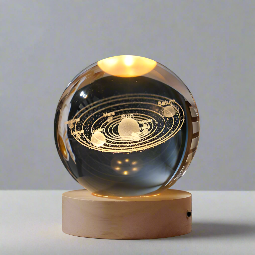 Crystal Ball Astronomy Statue